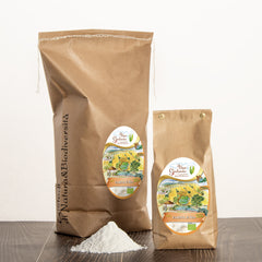 Organic fine white rice flour