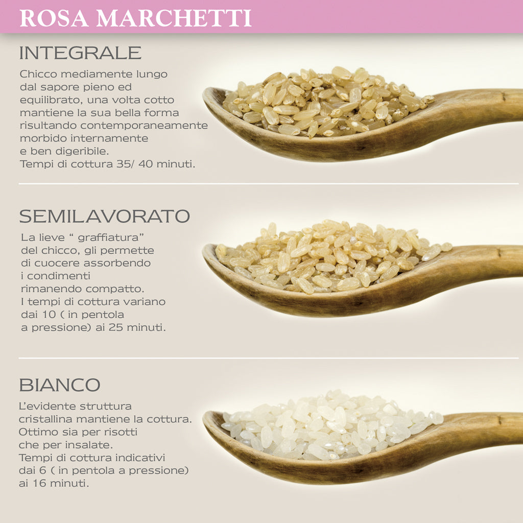 Riso biologico ROSA MARCHETTI Integrale